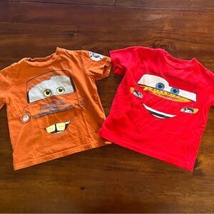 3T Lightning McQueen & Tow Mater t-shirts